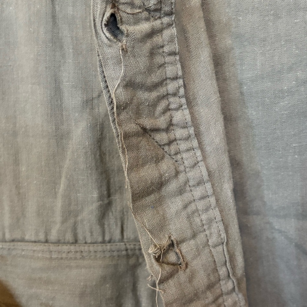 Vintage Orvis Cotton Green Vest - size M​​ - Picture 5 of 11